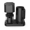 WKM 2 in 1 Kaffeemaschine und Wasserkocher KWK-1600 schwarz Kunststoff Glas – Bild 5