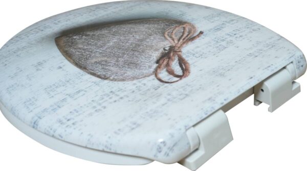 POCOline WC-Sitz Wooden Heart Duroplast – Bild 4