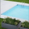 Herstera Garden Pflanzkasten grau Stahl B/H/L: ca. 100x50x150 cm – Bild 3