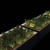 Herstera Garden Pflanzkasten grau Stahl B/H/L: ca. 100x50x150 cm – Bild 5