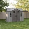 Lifetime Gartenhaus Saturn dunkelgrau B/H/L: ca. 305x244x244 cm – Bild 4