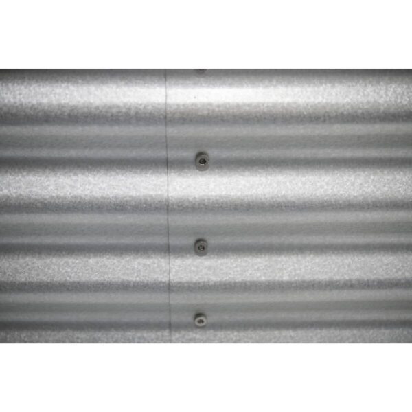 Westmann Hochbeet Oval silber Metall B/H/L: ca. 80x82x240 cm Westmann Hochbeet Oval silber Metall B/H/L: ca. 80x82x240 cm – Bild 2