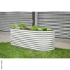 Westmann Hochbeet Oval silber Metall B/H/L: ca. 80x82x240 cm Westmann Hochbeet Oval silber Metall B/H/L: ca. 80x82x240 cm – Bild 4