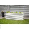 Westmann Hochbeet Oval silber Metall B/H/L: ca. 80x82x240 cm Westmann Hochbeet Oval silber Metall B/H/L: ca. 80x82x240 cm – Bild 5