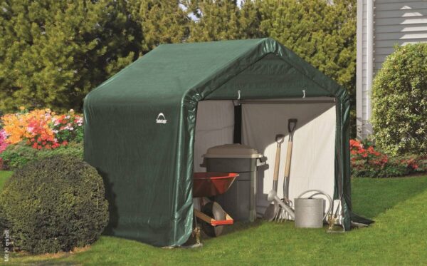 ShelterLogic Foliengerätehaus B/H/L: ca. 180x180x180 cm – Bild 4