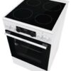 Gorenje Standherd 50cm mit Glaskeramikkochfeld GEC5C41WG weiß B/H/T: ca. 50x85x59 cm – Bild 2