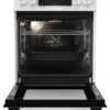 Gorenje Standherd 50cm mit Glaskeramikkochfeld GEC5C41WG weiß B/H/T: ca. 50x85x59 cm – Bild 5