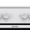 Gorenje Standherd 50cm mit Glaskeramikkochfeld GEC5A21WG weiß B/H/T: ca. 50x85x59 cm – Bild 4