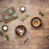 CreaTable Espressotassenset Golden Days gold Steinzeug 4 tlg. – Bild 4