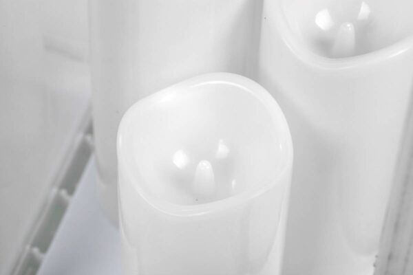 POCOline LED-Laterne weiß B/H/L: ca. 19,5x60x19,5 cm POCOline LED-Laterne weiß B/H/L: ca. 19,5x60x19,5 cm – Bild 3