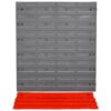 Werkzeuglochwand mit 54-teiliges Zubehör grau B/H/T: ca. 96x54x23 cm – Bild 5