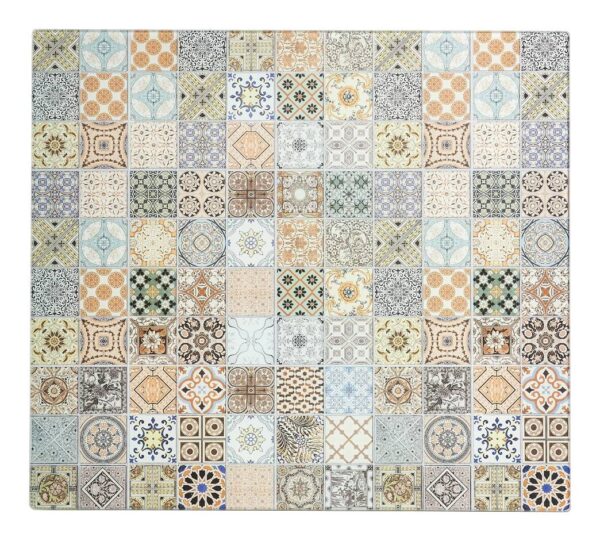 Zeller Herdblende-/Abdeckplatte Mosaik beige Glas B/H/L: ca. 50x0,8x56 cm – Bild 5