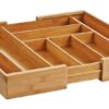 Zeller Besteckkasten ausziehbar natur Bambus B/H/L: ca. 35x6,5x43 cm Zeller Besteckkasten ausziehbar natur Bambus B/H/L: ca. 35x6,5x43 cm – Bild 4