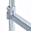 Zeller Rollkleiderständer Silbergrau Metall B/H/L: ca. 43x170x83 cm – Bild 3