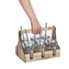 Zeller Trinkgläser-Set natur – Bild 2