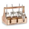 Zeller Trinkgläser-Set natur – Bild 3