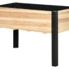Outsunny Hochbeet schwarz Stahl B/H/L: ca. 60x74x120 cm – Bild 2