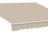 Outsunny Fenstermarkise mit Handkurbel weiß B/T/L: ca. 395x350x245 cm – Bild 5