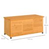 Outsunny Gartenschrank natur Holz B/H/L: ca. 56x60x127 cm Outsunny Gartenschrank natur Holz B/H/L: ca. 56x60x127 cm – Bild 4