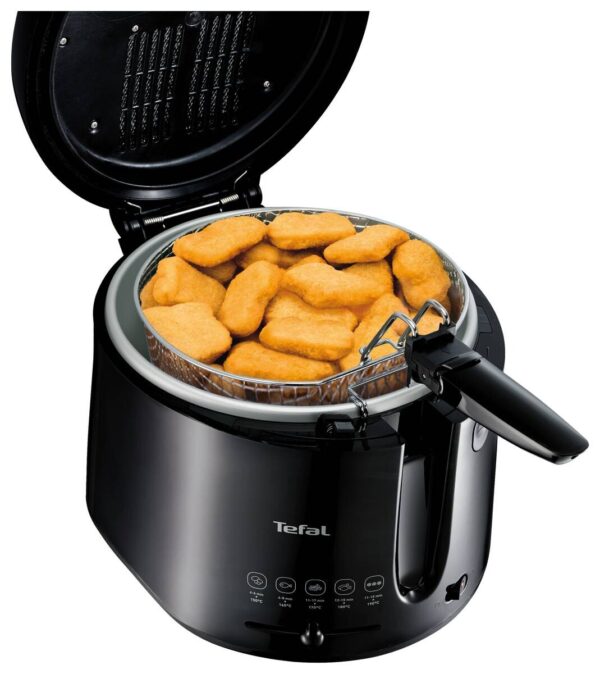 Tefal Fritteuse FF1078 Maxi Fry schwarz Kunststoff B/H/T: ca. 35x26x35 cm ca. 2,1 l – Bild 2