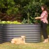 Westmann Hochbeet Grow Faster anthrazit Stahl B/H/L: ca. 160x82x240 cm – Bild 3