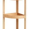 Eckregal natur Bambus B/H/T: ca. 29x85x29 cm – Bild 4