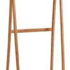 Zeller Garderobenständer natur Bambus B/H/T: ca. 74x159x46 cm – Bild 4