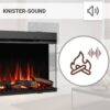 Balderia Elektrischer-Kamin EF407A Athena 36"" B/H/T/L: ca. 92,8x49,5x21x92,8 cm Balderia Elektrischer-Kamin EF407A Athena 36"" B/H/T/L: ca. 92,8x49,5x21x92,8 cm – Bild 4
