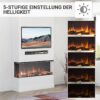 Balderia Elektrischer-Kamin EF408A Athena 44"" schwarz B/H/T: ca. 113x50x21 cm ca. 1500 W – Bild 4