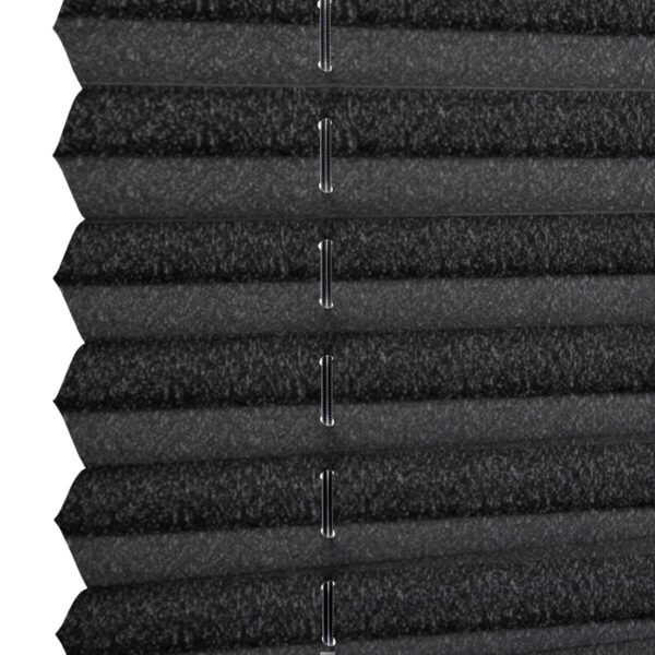 Boviva Spannplissee schwarz B/L: ca. 60x210 cm Boviva Spannplissee schwarz B/L: ca. 60x210 cm – Bild 2