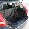 Hundedecke Auto Kofferraum schwarz Polyester B/H/L: ca. 104x33x155 cm Hundedecke Auto Kofferraum schwarz Polyester B/H/L: ca. 104x33x155 cm – Bild 2