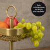 Moritz & Moritz Etagere gold Metall H: ca. 35,5 cm Moritz & Moritz Etagere gold Metall H: ca. 35,5 cm – Bild 2