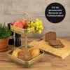 Moritz & Moritz Etagere gold Metall H: ca. 35,5 cm Moritz & Moritz Etagere gold Metall H: ca. 35,5 cm – Bild 3