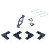Fliegengitter anthrazit B/L: ca. 130x150 cm – Bild 5