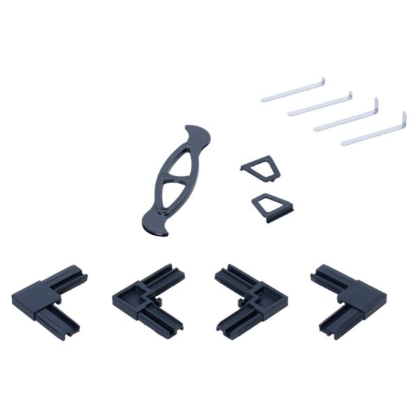 Fliegengitter anthrazit B/L: ca. 130x150 cm – Bild 5