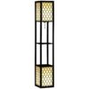 HOMCOM Stehlampe B31-321V90 schwarz Baumwolle MDF B/H/T: ca. 26x156x26 cm HOMCOM Stehlampe B31-321V90 schwarz Baumwolle MDF B/H/T: ca. 26x156x26 cm – Bild 2