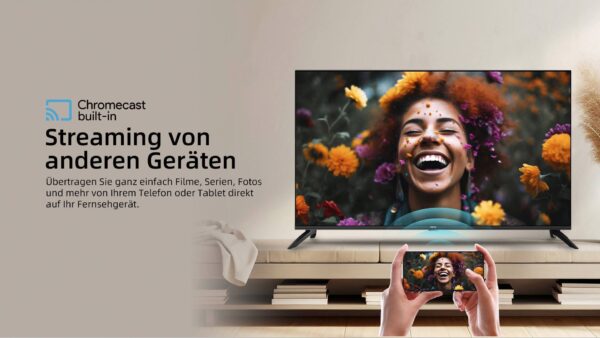 CHiQ Q-LED-TV U55QG7L B/H: ca. 123x79 cm – Bild 5