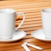 Ritzenhoff & Breker Latte Macchiato-Set 4tlg. Bianco weiß Porzellan 4 tlg. – Bild 2