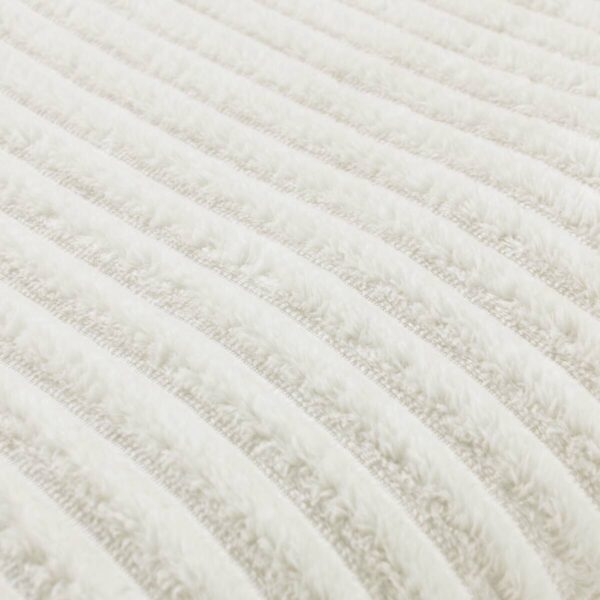 Flanelldecke offwhite Polyester B/L: ca. 140x180 cm – Bild 2