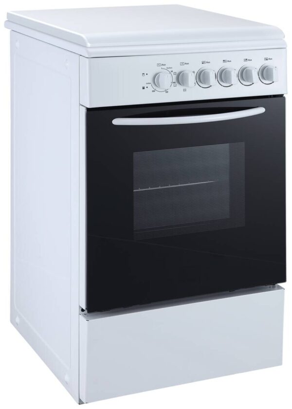 POCOline Standherd 50cm mit Massekochfeld EH-50KPD49 weiß B/H/T: ca. 49,5x86,5x64,6 cm – Bild 2