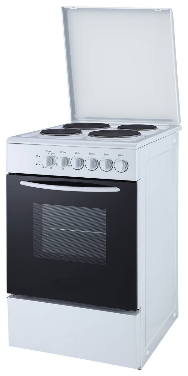 POCOline Standherd 50cm mit Massekochfeld EH-50KPD49 weiß B/H/T: ca. 49,5x86,5x64,6 cm – Bild 4