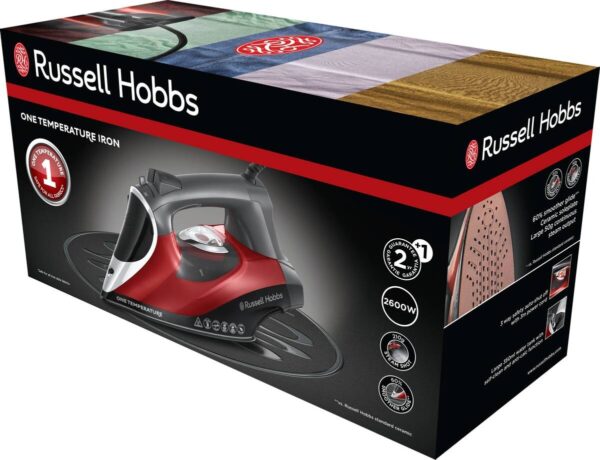 Russell Hobbs Dampfbügelautomat 23671046002 rot schwarz Kunststoff B/H/T: ca. 13x18x33 cm Russell Hobbs Dampfbügelautomat 23671046002 rot schwarz Kunststoff B/H/T: ca. 13x18x33 cm – Bild 2