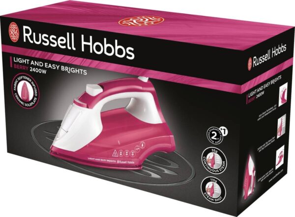 Russell Hobbs Dampf-Bügelautomat 26480-56 beere weiß Kunststoff B/H/L: ca. 11,7x15,9x29 cm – Bild 3