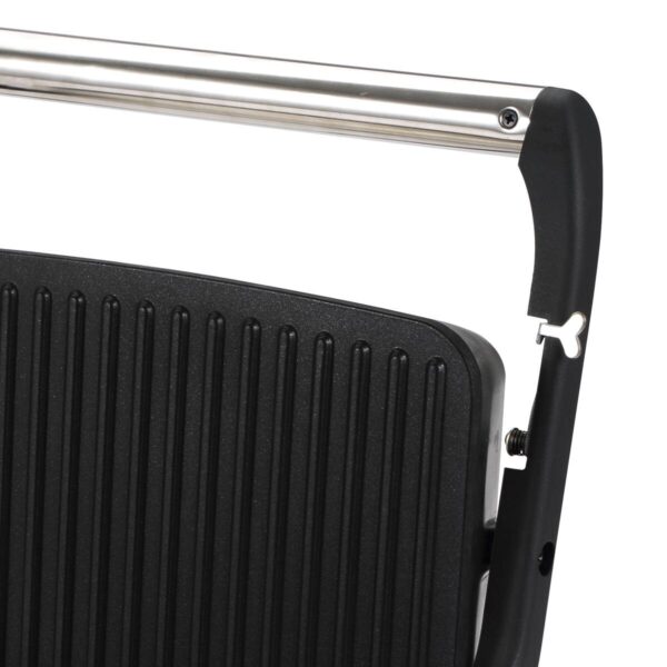 MASTERPRO Kontaktgrill BGMP-9008 silber Kunststoff Edelstahl B/H/T: ca. 35x13x30,5 cm MASTERPRO Kontaktgrill BGMP-9008 silber Kunststoff Edelstahl B/H/T: ca. 35x13x30,5 cm – Bild 2