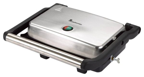 MASTERPRO Kontaktgrill BGMP-9008 silber Kunststoff Edelstahl B/H/T: ca. 35x13x30,5 cm MASTERPRO Kontaktgrill BGMP-9008 silber Kunststoff Edelstahl B/H/T: ca. 35x13x30,5 cm – Bild 3
