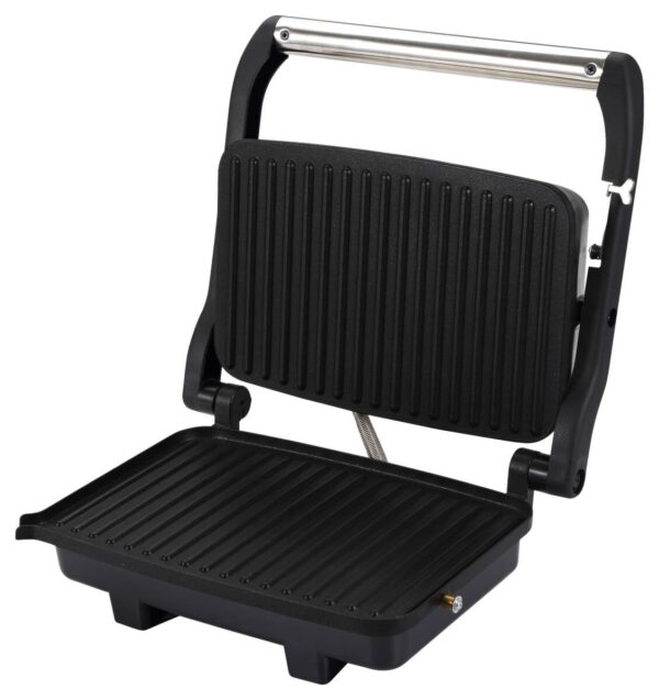 MASTERPRO Kontaktgrill BGMP-9008 silber Kunststoff Edelstahl B/H/T: ca. 35x13x30,5 cm MASTERPRO Kontaktgrill BGMP-9008 silber Kunststoff Edelstahl B/H/T: ca. 35x13x30,5 cm – Bild 5