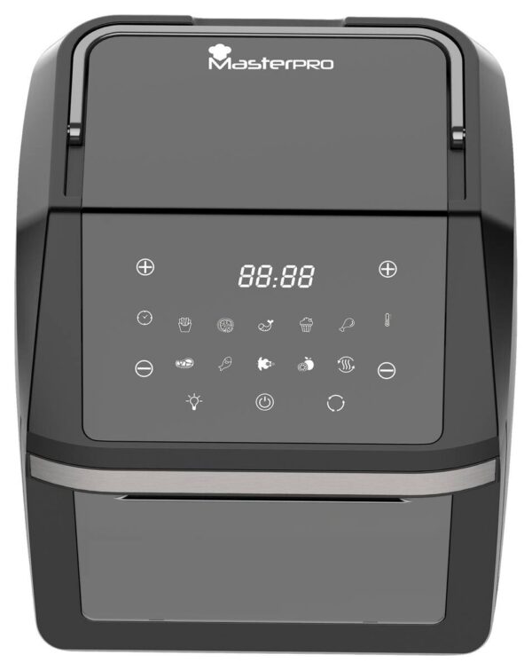 MASTERPRO Heißluftfritteuse BGMP-9310 Rocket schwarz Kunststoff B/H/T: ca. 37,5x43x37,5 cm ca. 11 l – Bild 2