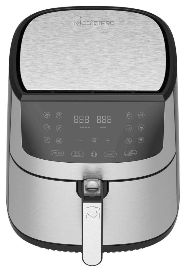 MASTERPRO Heißluftfritteuse BGMP-9344 I-Rocket silber Kunststoff B/H/T: ca. 40x41x35,5 cm ca. 6 l – Bild 4