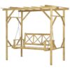 Outsunny Hollywoodschaukel mit Pergola – Bild 2