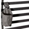 Outsunny Gartenstuhl sand Stahl B/H/L: ca. 75x139x118 cm – Bild 2